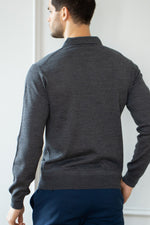 Load image into Gallery viewer, Merino wool polo shirt
