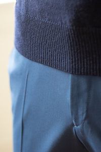 Diplomatic Blue  Modern Fit Turtleneck Sweater