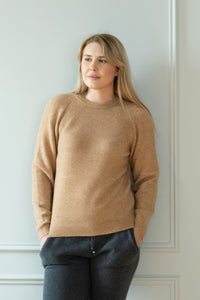 Women Knitted jumper beige