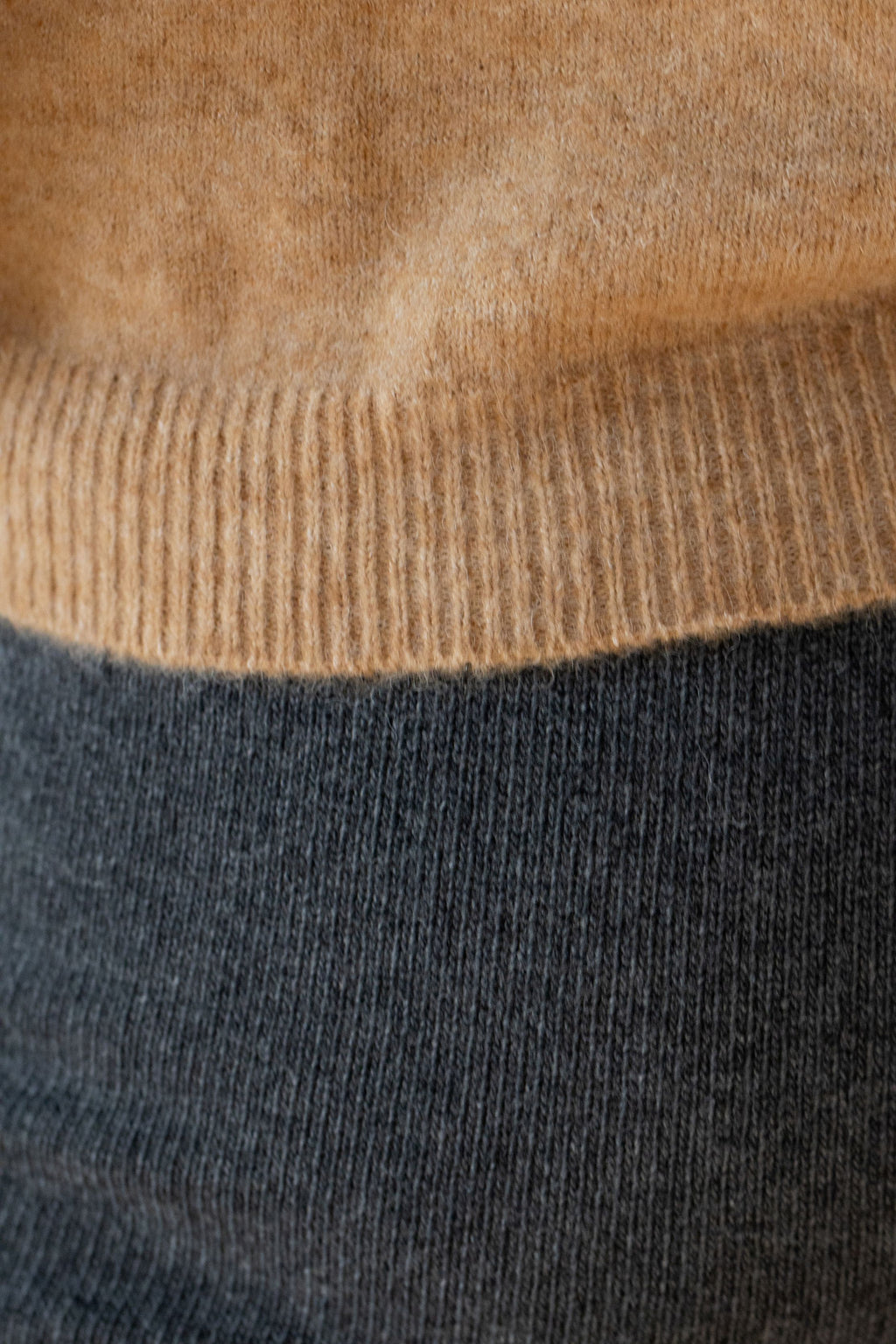 Women Knitted jumper beige