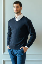 Load image into Gallery viewer, Fine-knit Sweater for men
