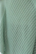 Load image into Gallery viewer, Classic triangle cardigan light green color
