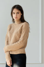 Load image into Gallery viewer, Turtleneck Sweater with raglan sleeves
