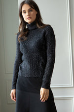 Load image into Gallery viewer, Turtleneck Sweater with raglan sleeves
