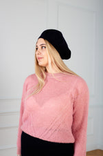 Load image into Gallery viewer, Sweater  women in pink color
